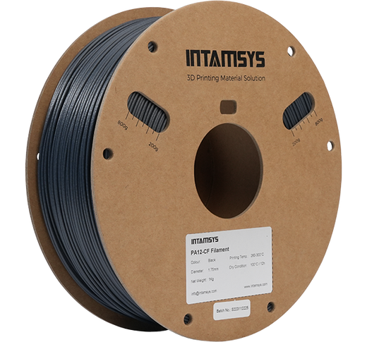 INTAMSYS PA12-CF Carbon Fiber Nylon 3D Printing Filament – 1.75 mm