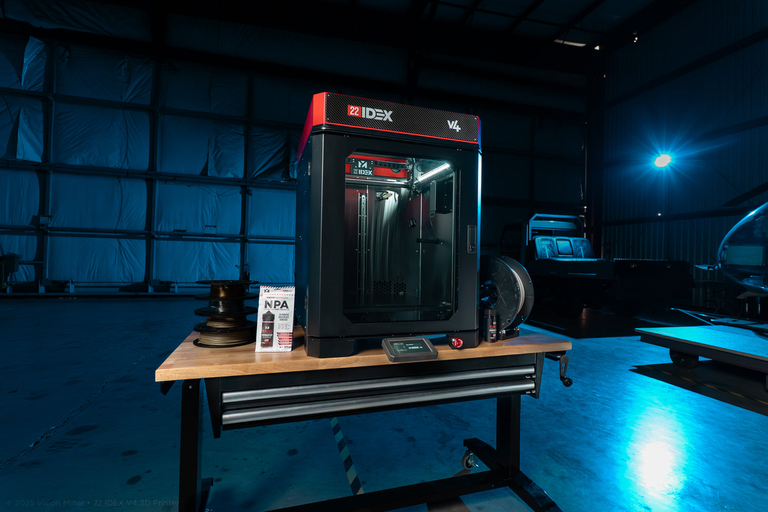 22 IDEX v4 High-Temp 3D Printer