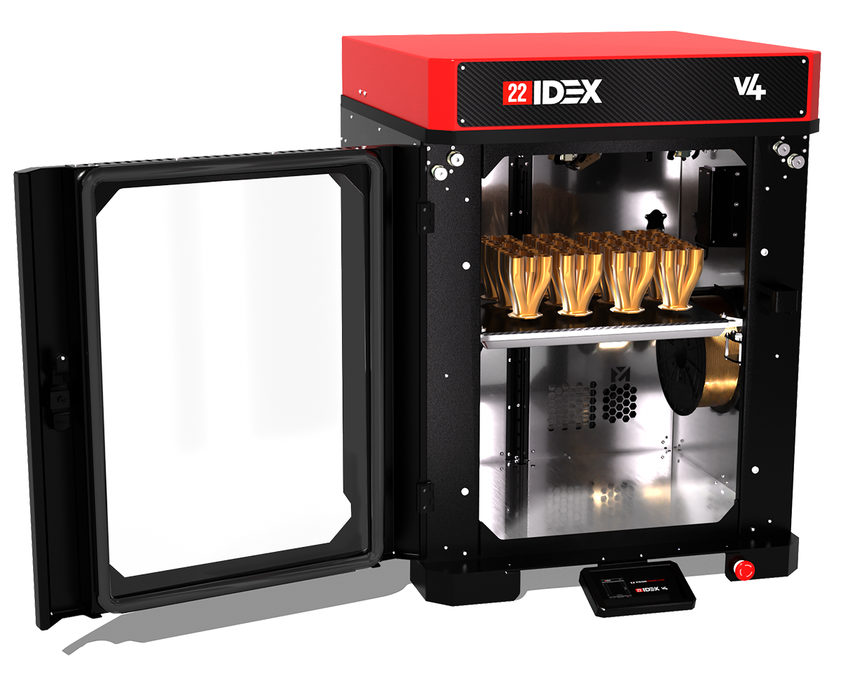 22 IDEX v4 High-Temp 3D Printer